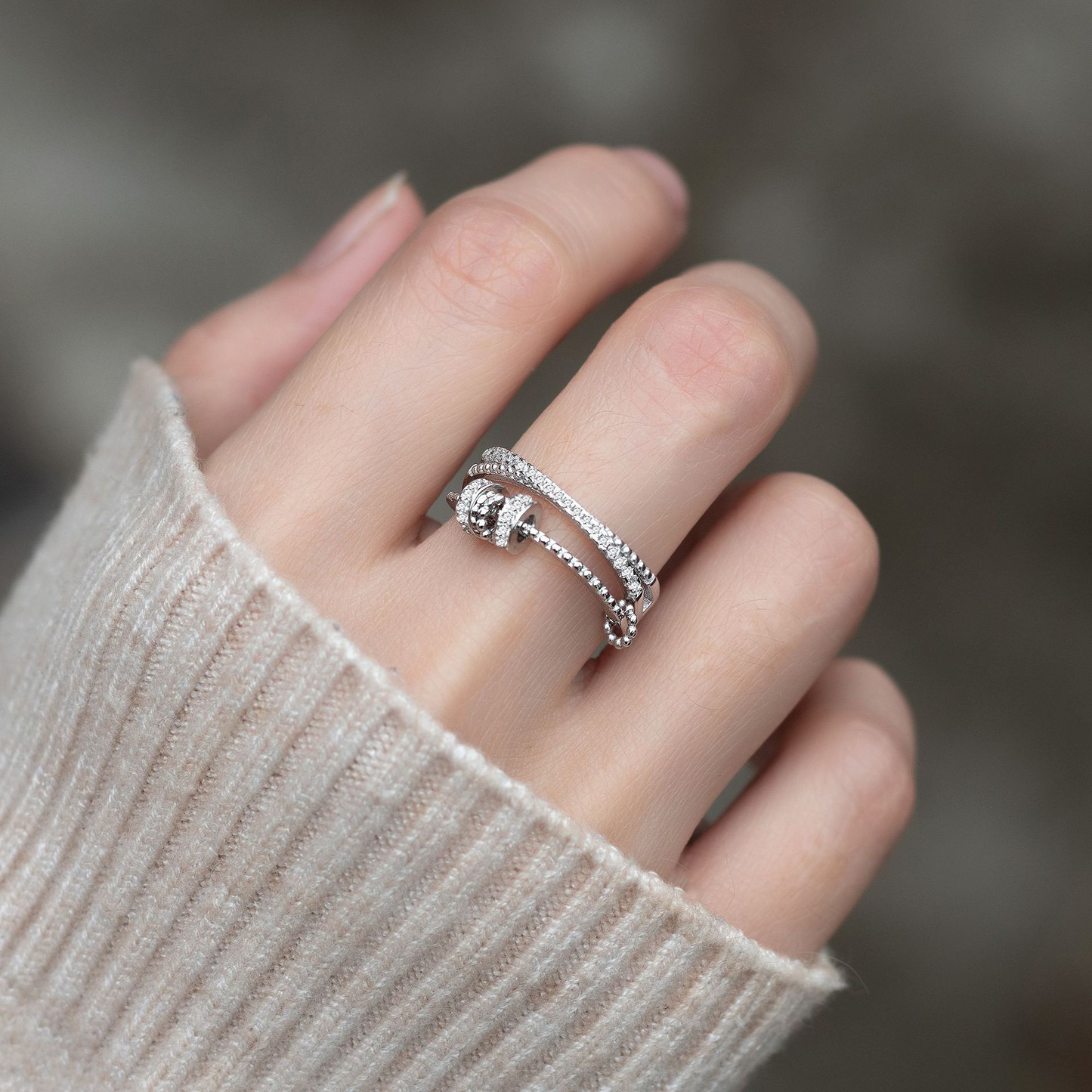 MetaboRing™ Threanic Triple Fidget Ring – Boost Metabolism, Detox, and Support Weight Loss