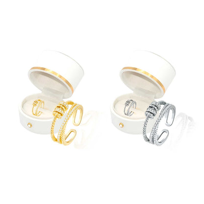 MetaboRing™ Threanic Triple Fidget Ring – Boost Metabolism, Detox, and Support Weight Loss