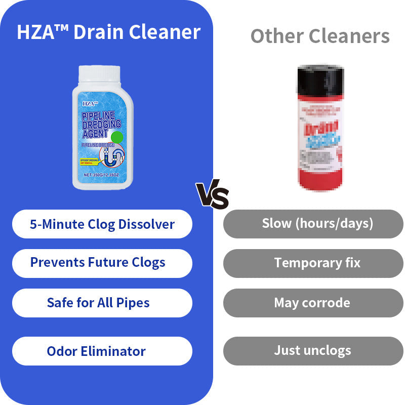 HZA™ Drain Clog Remover and Cleaner, Unclog Toilet Clog And Kitchen Sink Pipe and Removes Odors