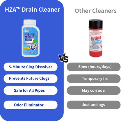 HZA™ Drain Clog Remover and Cleaner, Unclog Toilet Clog And Kitchen Sink Pipe and Removes Odors