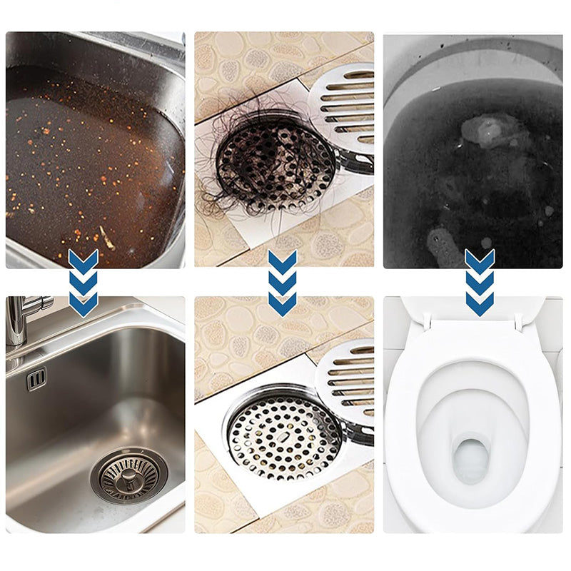 HZA™ Drain Clog Remover and Cleaner, Unclog Toilet Clog And Kitchen Sink Pipe and Removes Odors