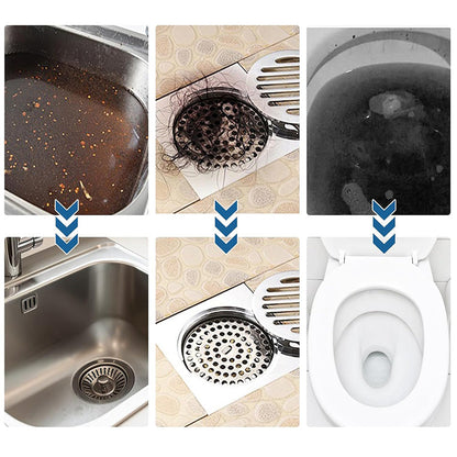 HZA™ Drain Clog Remover and Cleaner, Unclog Toilet Clog And Kitchen Sink Pipe and Removes Odors